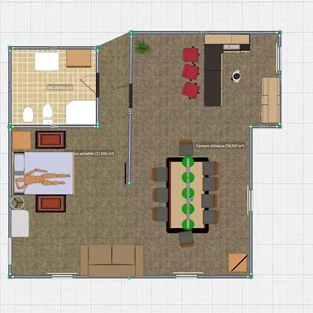 公寓 Billiard House 罗马诺德恩佐利诺